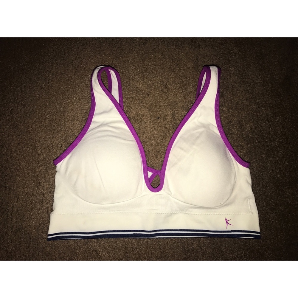 Padded V Plunge Sports Bra